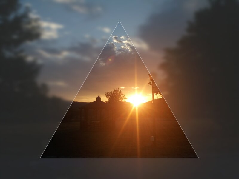 Sunset over Gazebo