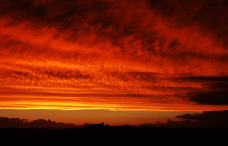 Sunset over Horizon