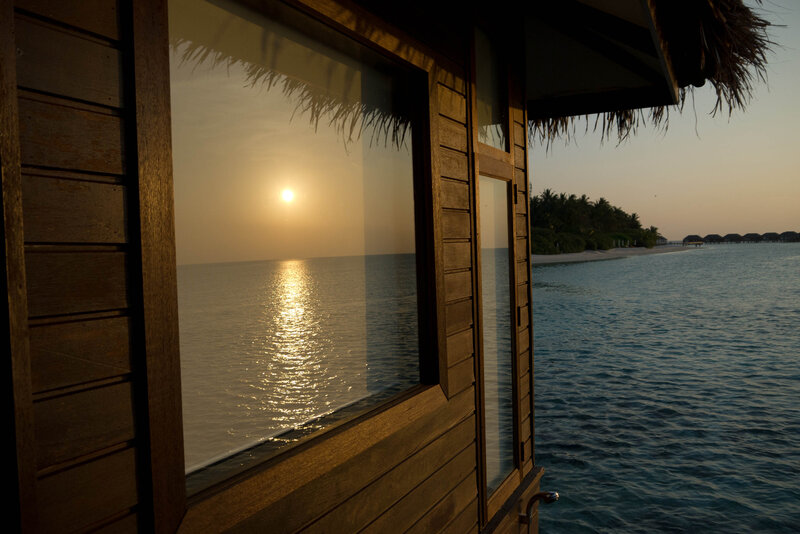 Sunset over Ocean — Brown, Serene