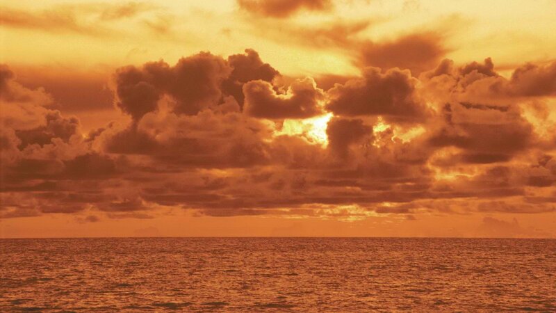 Sunset over Ocean — Sea