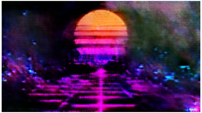 Sunset over Pyramid — Purple