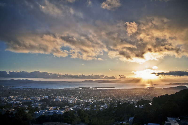 Sunset over San Francisco Bay