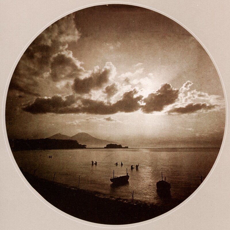 Sunset over the Bay of Naples