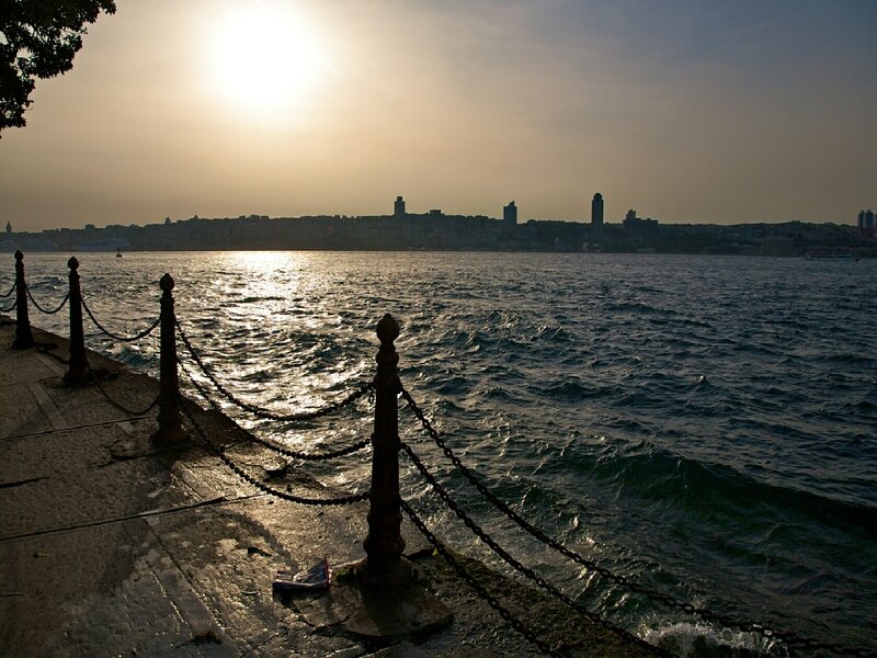Sunset over the Bosphorus