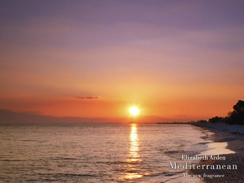 Sunset over the Mediterranean