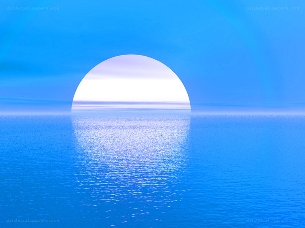 sunset over the ocean