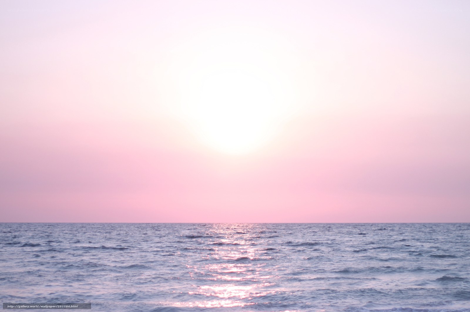 sunset over the ocean
