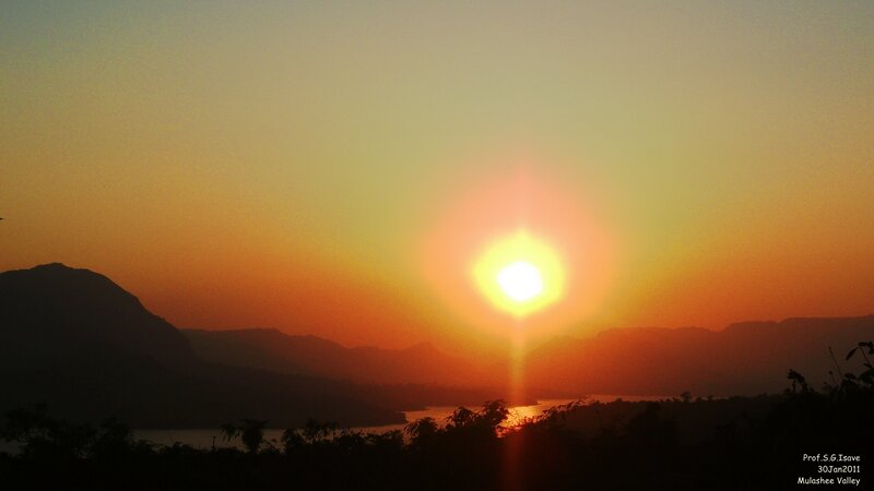 Sunset over Valley
