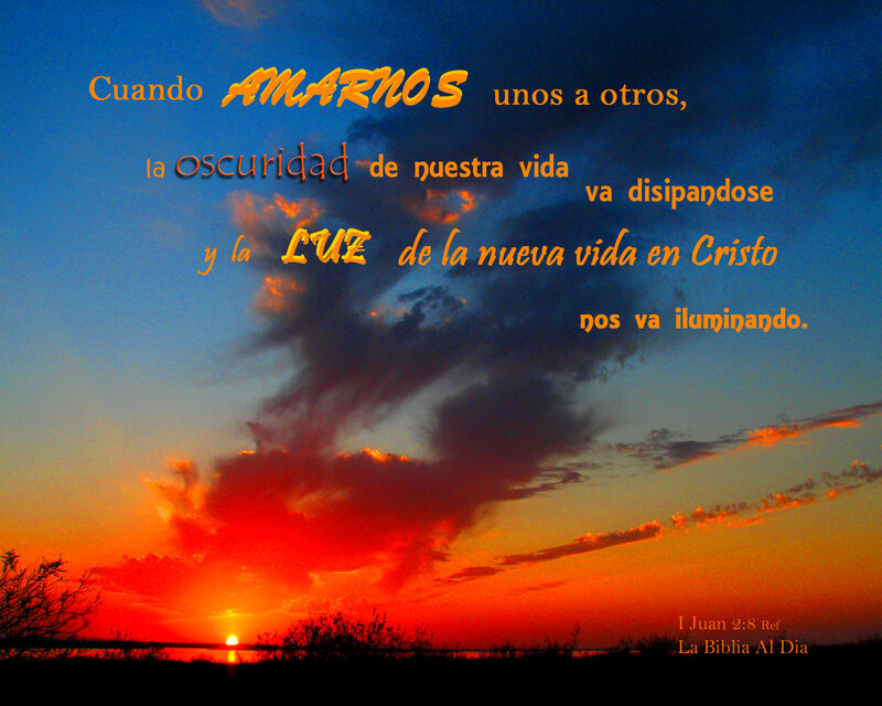 Sunset over Water — Orange, Dramatic, Photograph, Clouds, Silhouette, Text