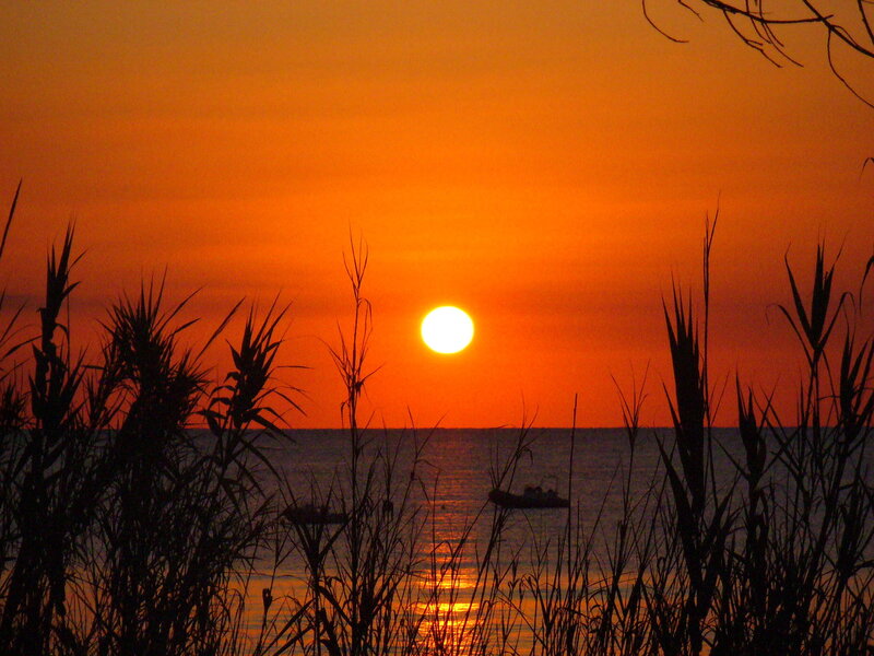 Sunset over Water