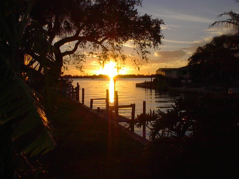 Sunset over Waterway