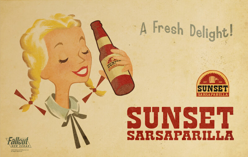 Sunset Sarsaparilla Ad