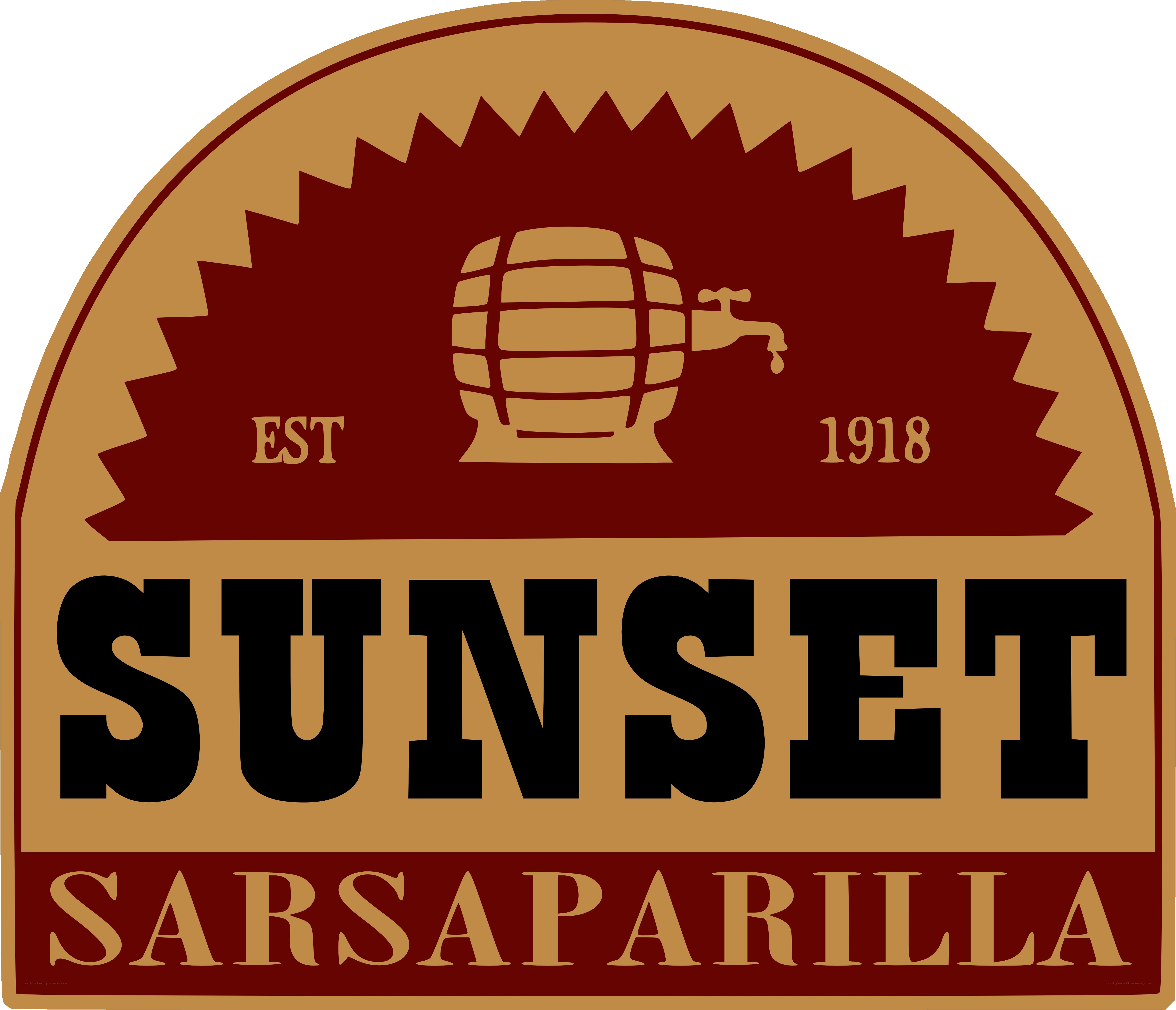 Sunset Sarsaparilla logo