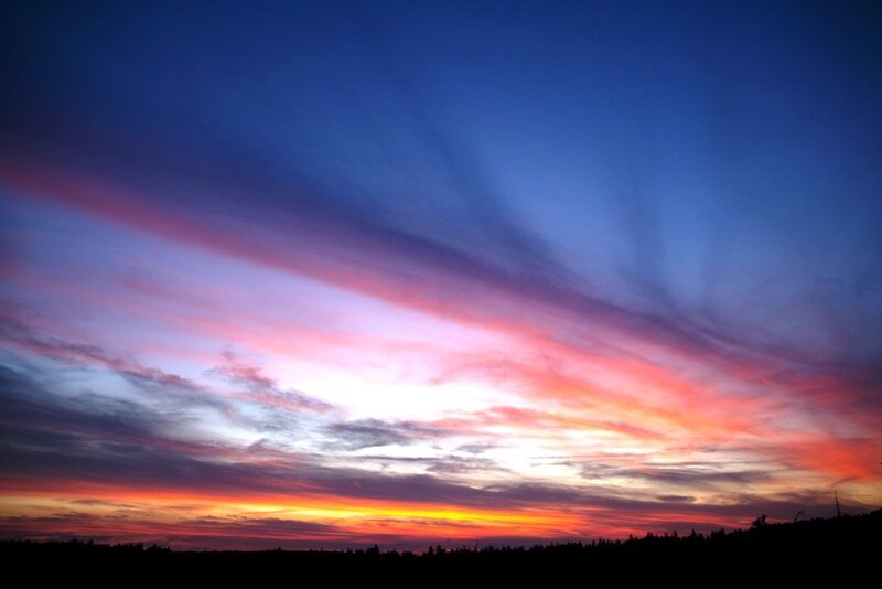 Sunset Sky — Blue