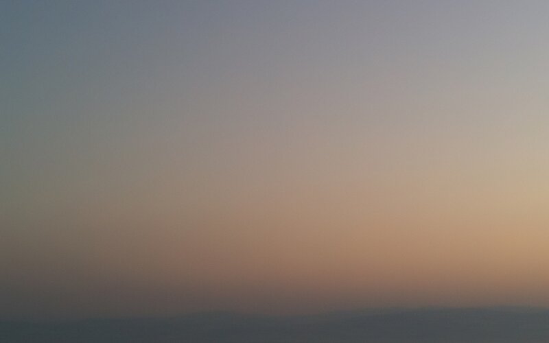 sunset sky gradient
