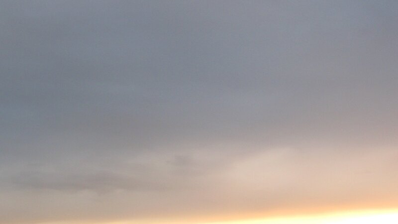 sunset sky with clouds