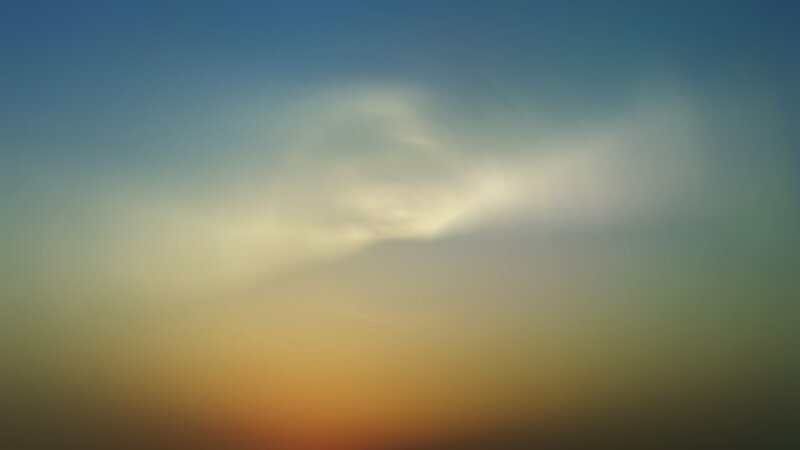 sunset sky with soft clouds