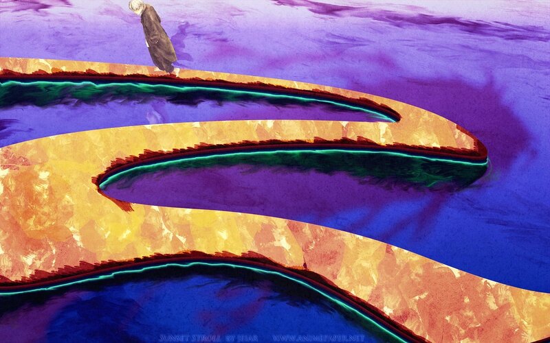 Sunset Stroll Artwork