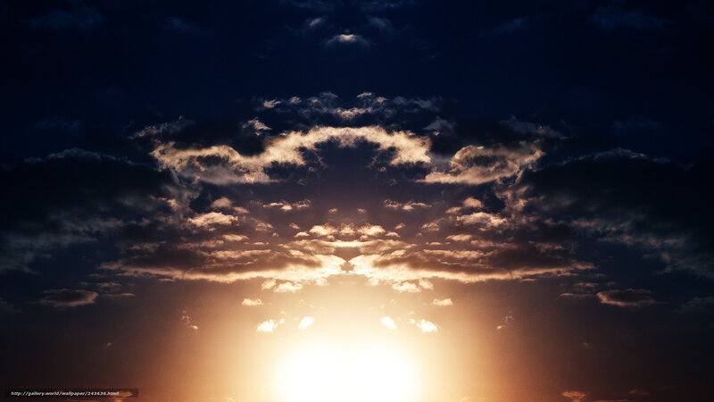 Sunset with Clouds