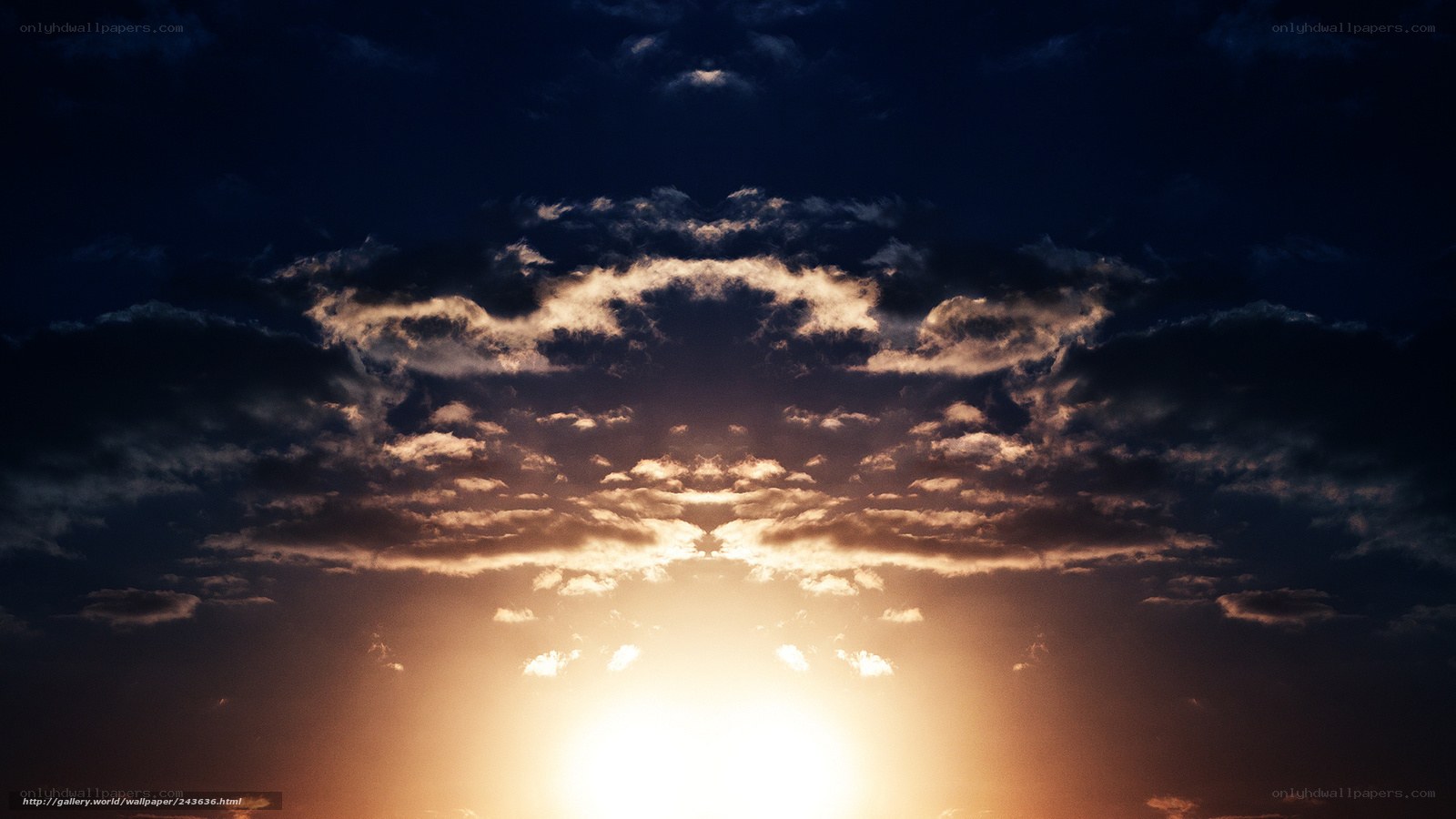 Sunset with Clouds