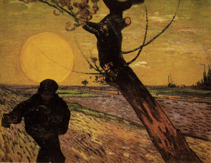 Sunset with Plowman