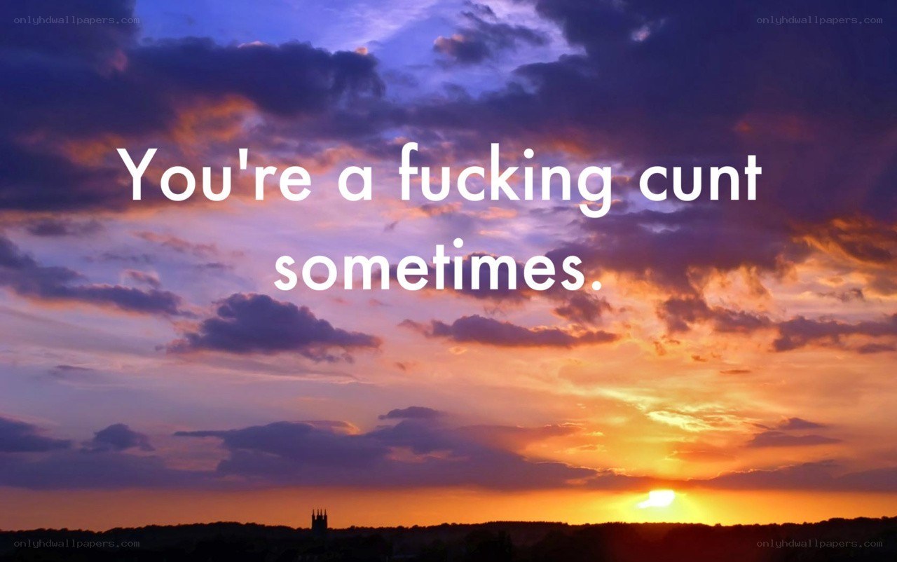 sunset with text overlay