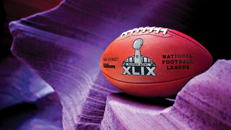Super Bowl XLIX football