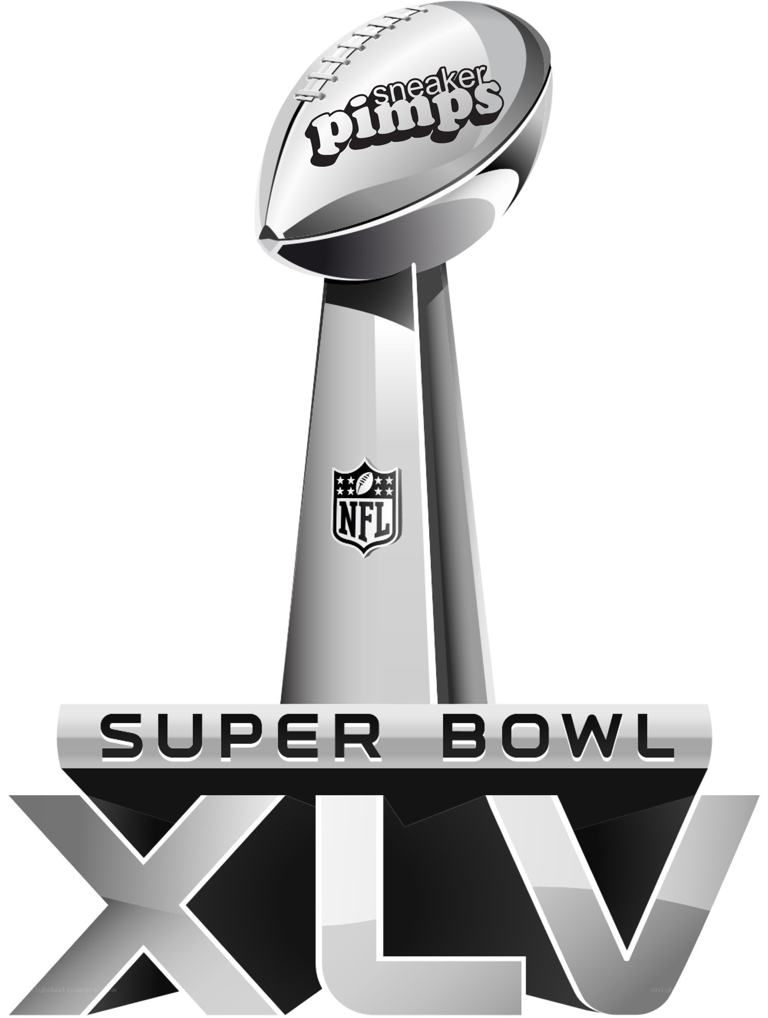 Super Bowl XLV trophy