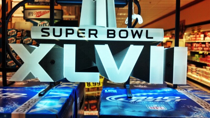 Super Bowl XLVI Display