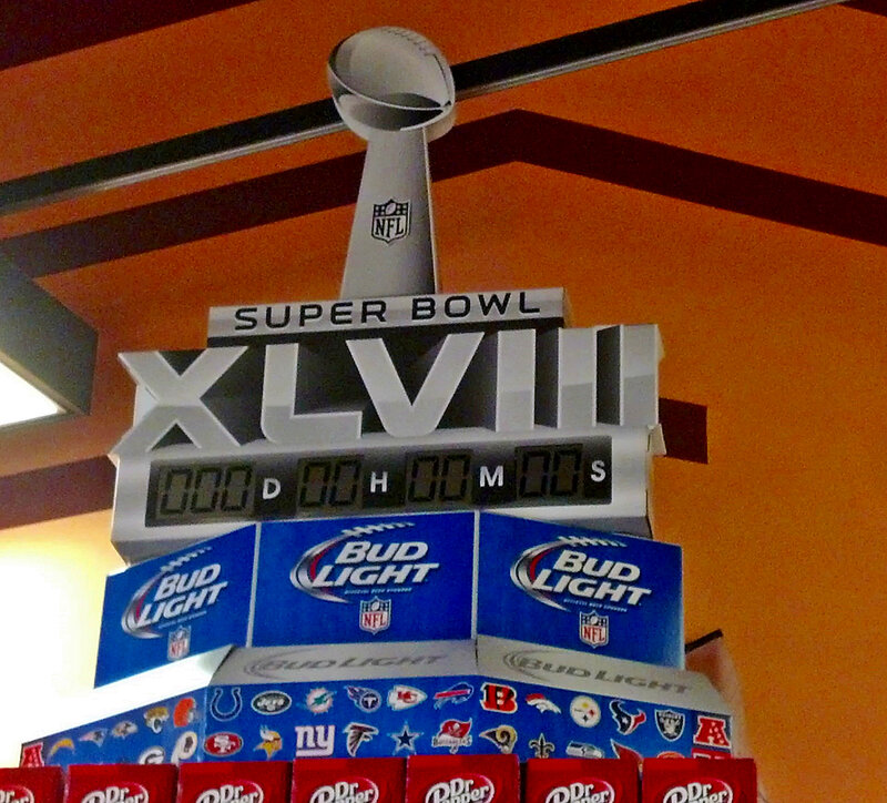 Super Bowl XLVIII Display — Orange