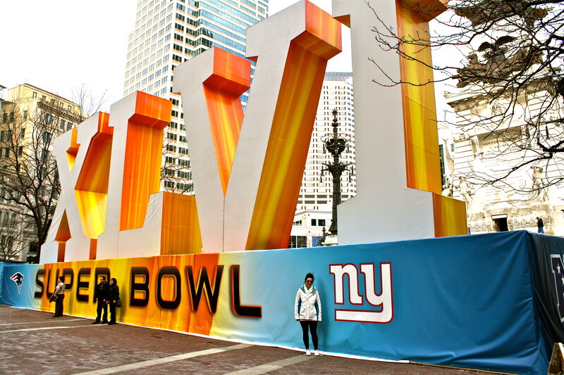 Super Bowl XLVIII Display