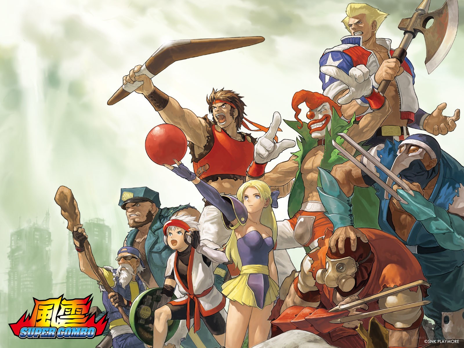 Super Combo characters group