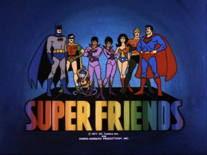 Super Friends title card