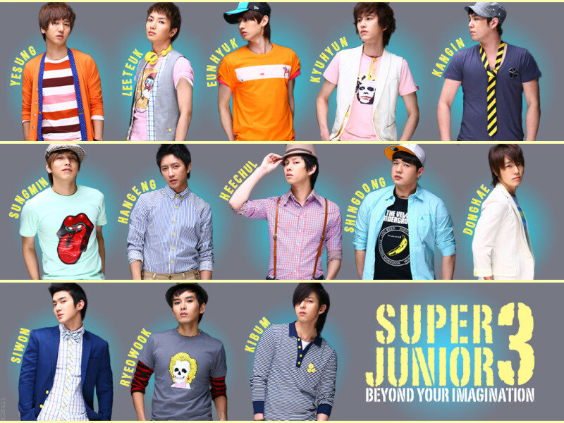 Super Junior 3 promotional photo