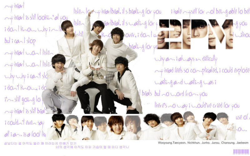 Super Junior group photo collage