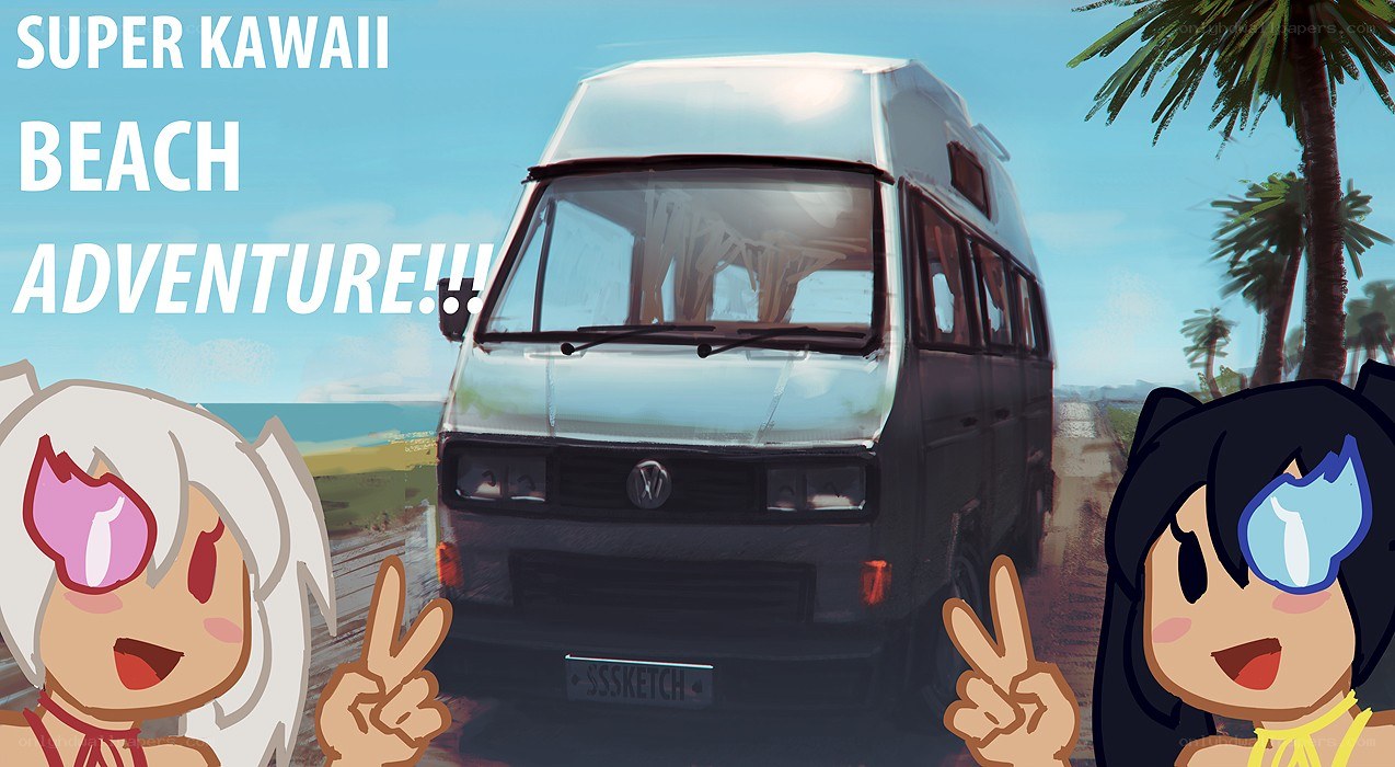 Super Kawaii Beach Adventure