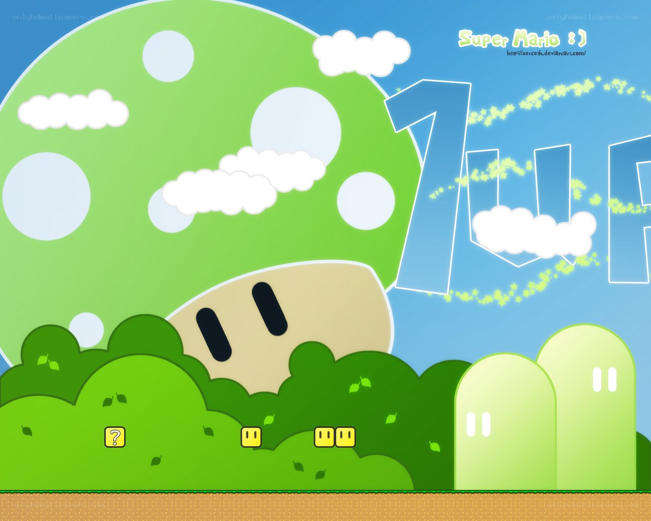 Super Mario 1-Up Mushroom