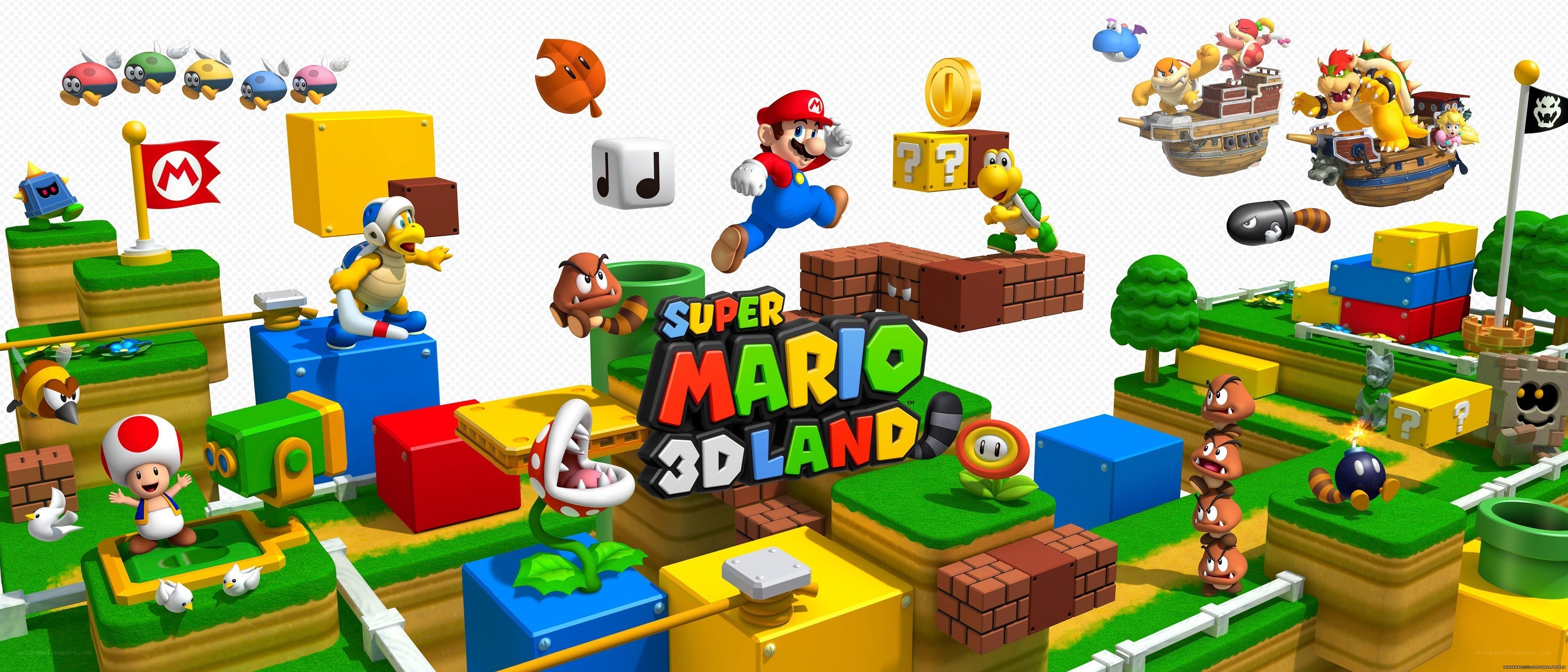 Super Mario 3D Land artwork