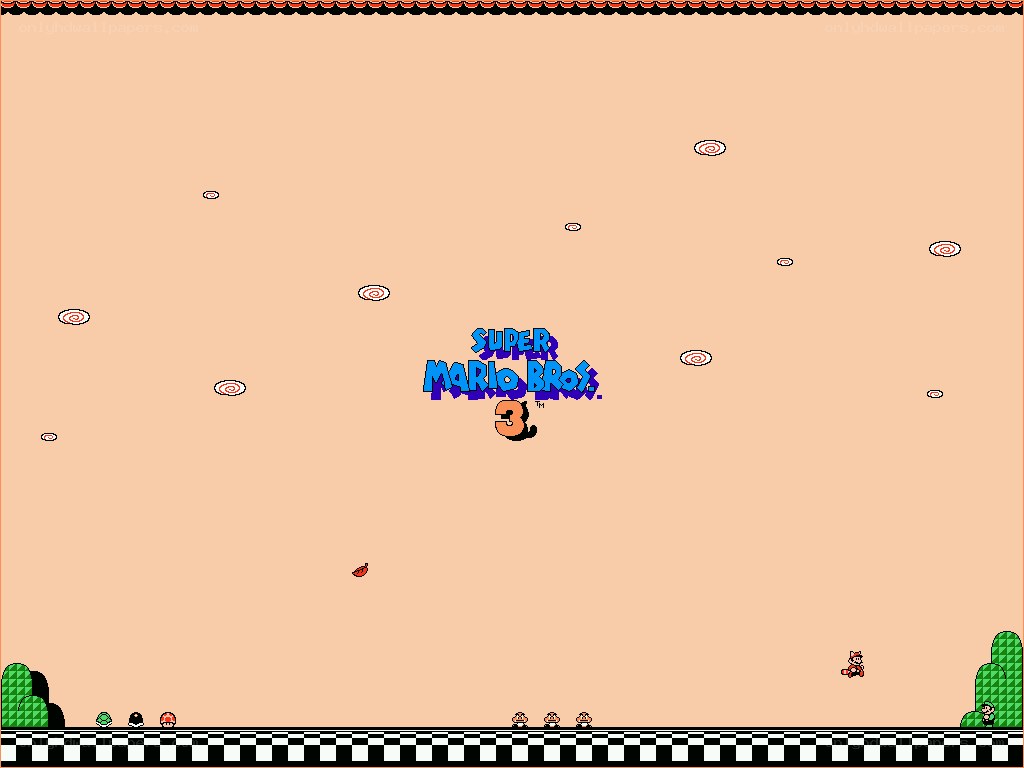 Super Mario Bros. 3 title screen