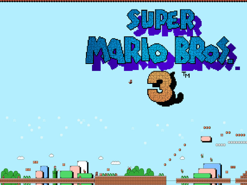 Super Mario Bros. 3 title screen
