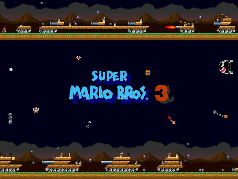 Super Mario Bros. 3 title screen