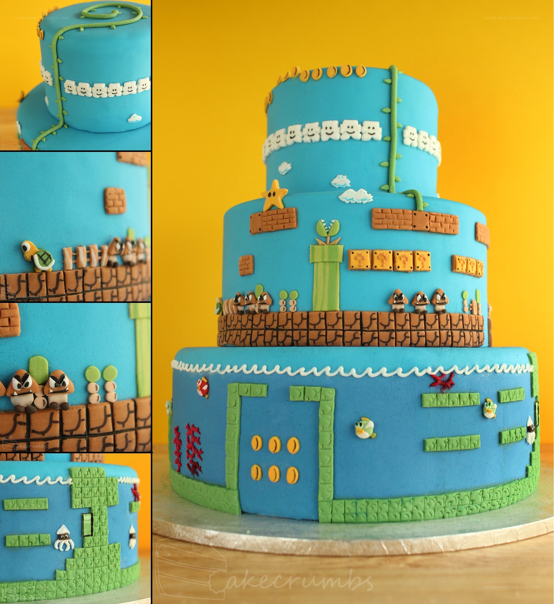 Super Mario Bros cake