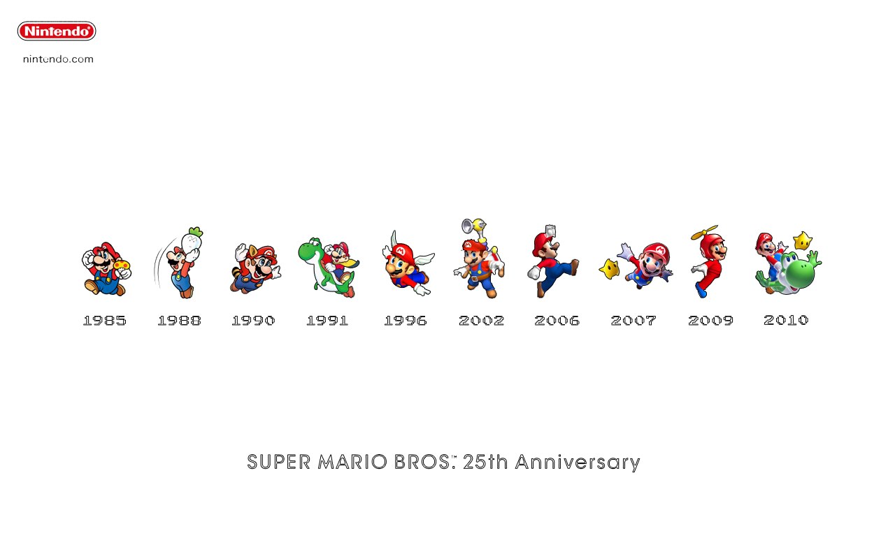 Super Mario Bros. evolution
