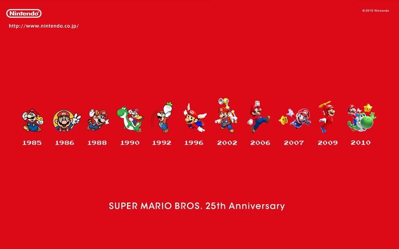 Super Mario Bros. evolution