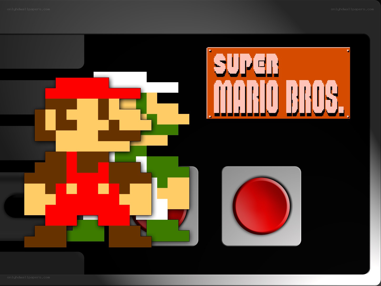 Super Mario Bros. game art