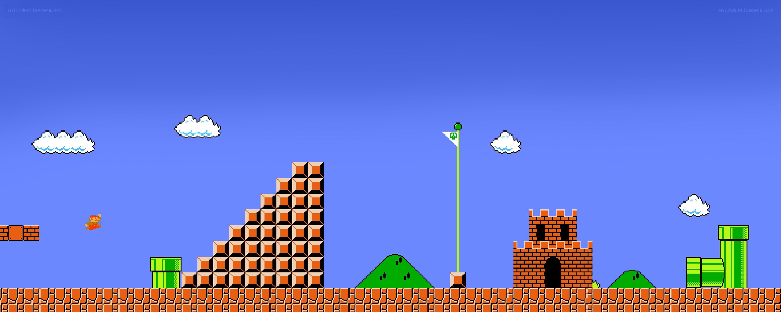 Super Mario Bros level