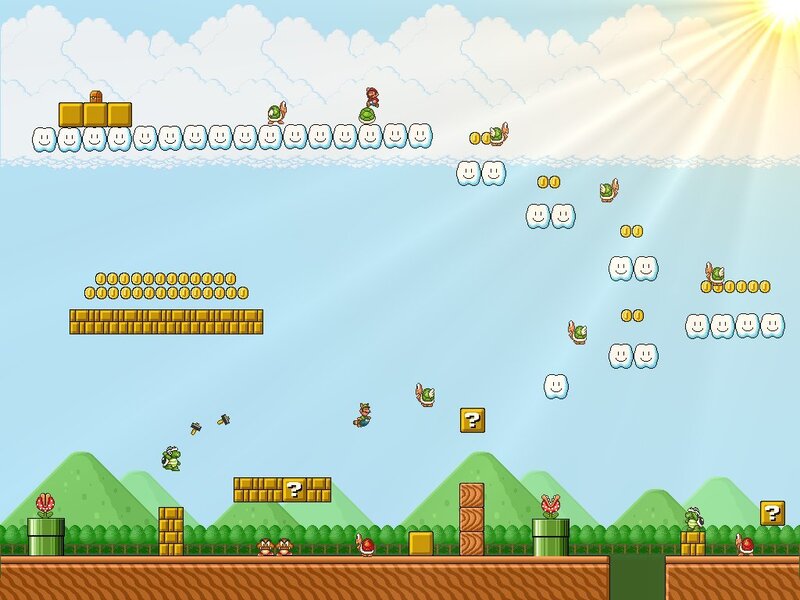 Super Mario Bros. level