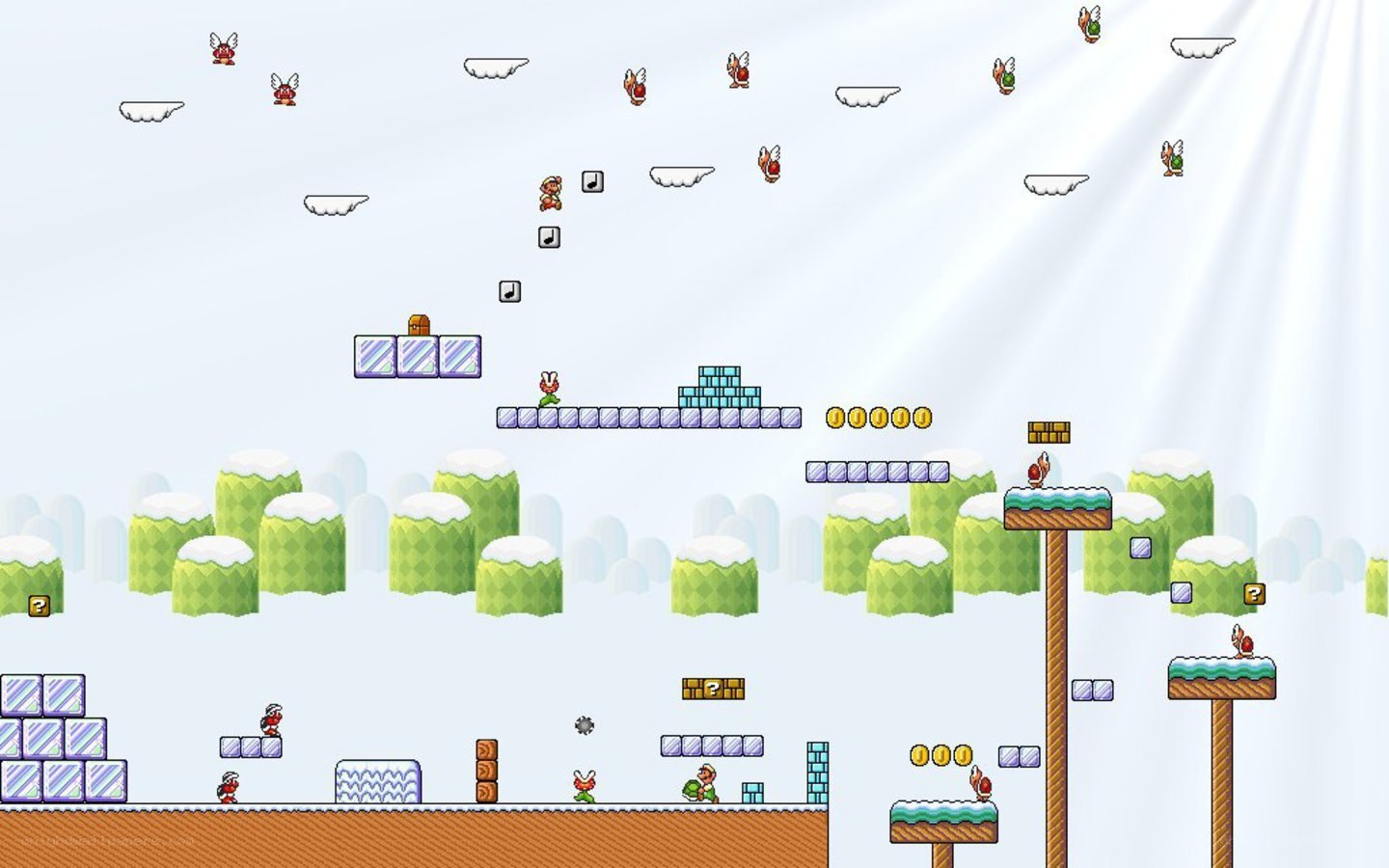 Super Mario Bros. level