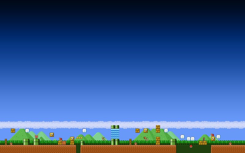 Super Mario Bros level