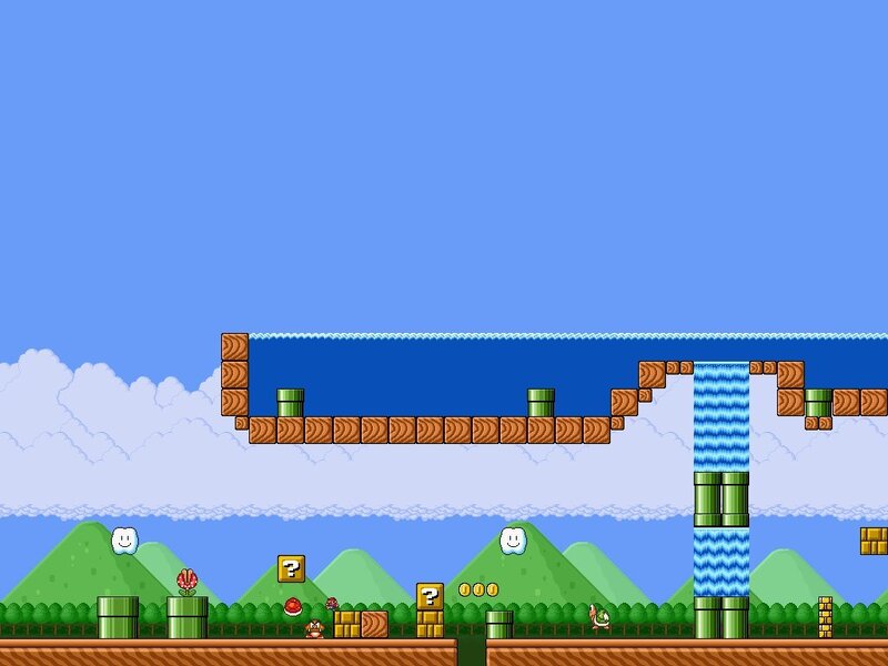 Super Mario Bros level
